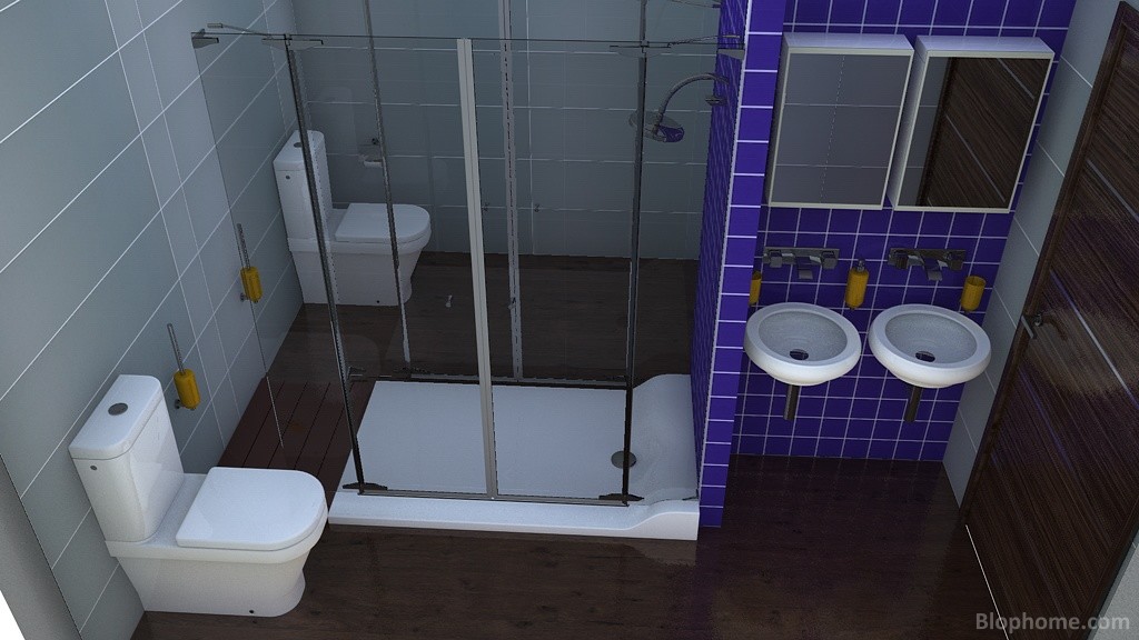baño compartido