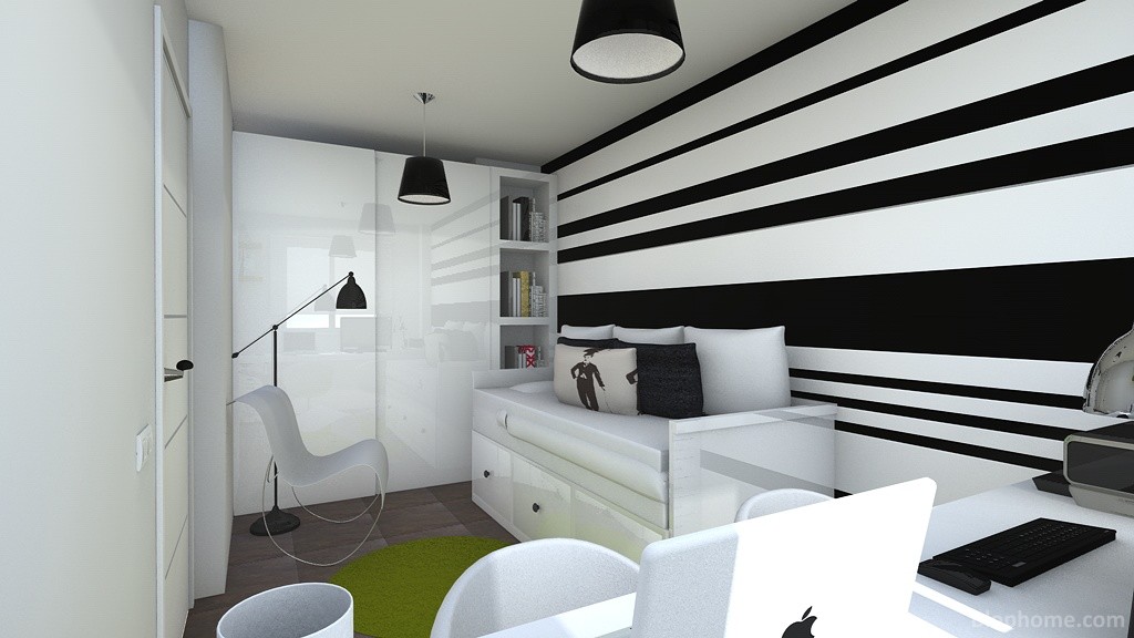 estudio negr-bl by --ona29--