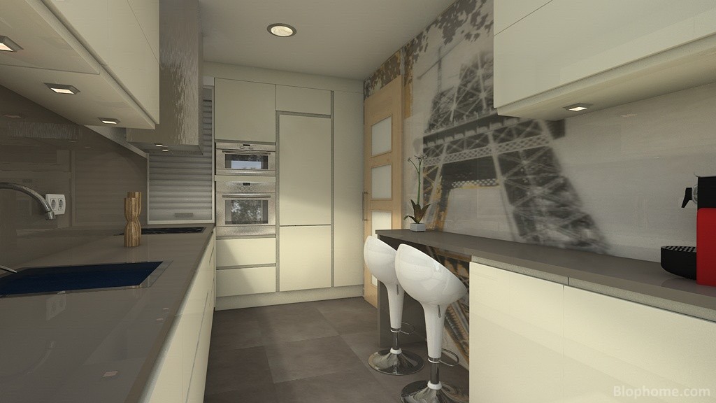 cocina crema