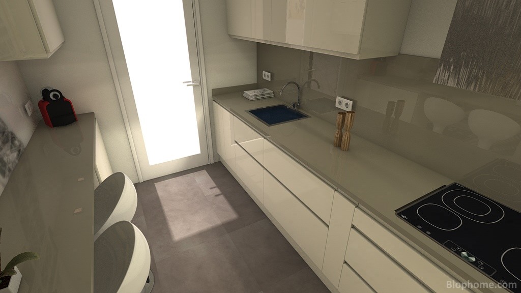 cocina crema - 1