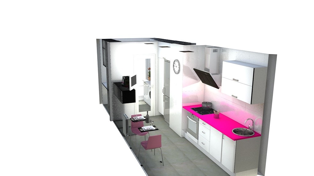 Cocina-dos frentes by q