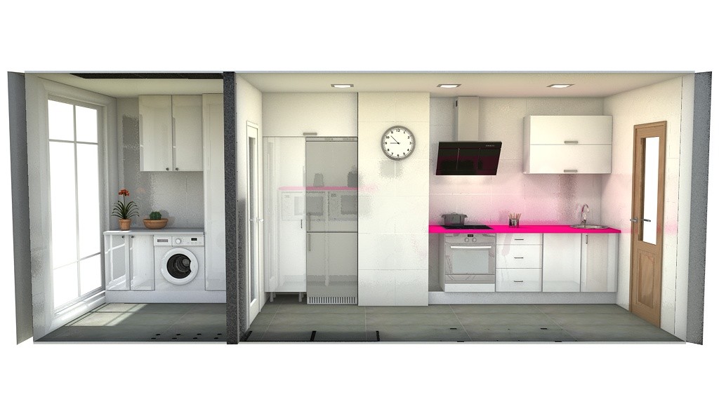 Cocina-dos frentes - 2