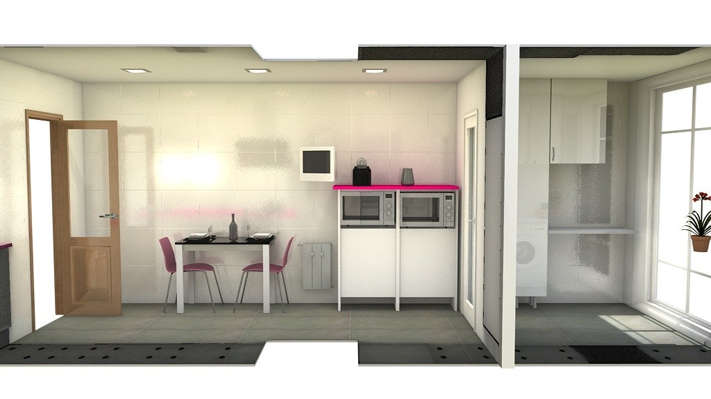 Cocina-dos frentes - 4