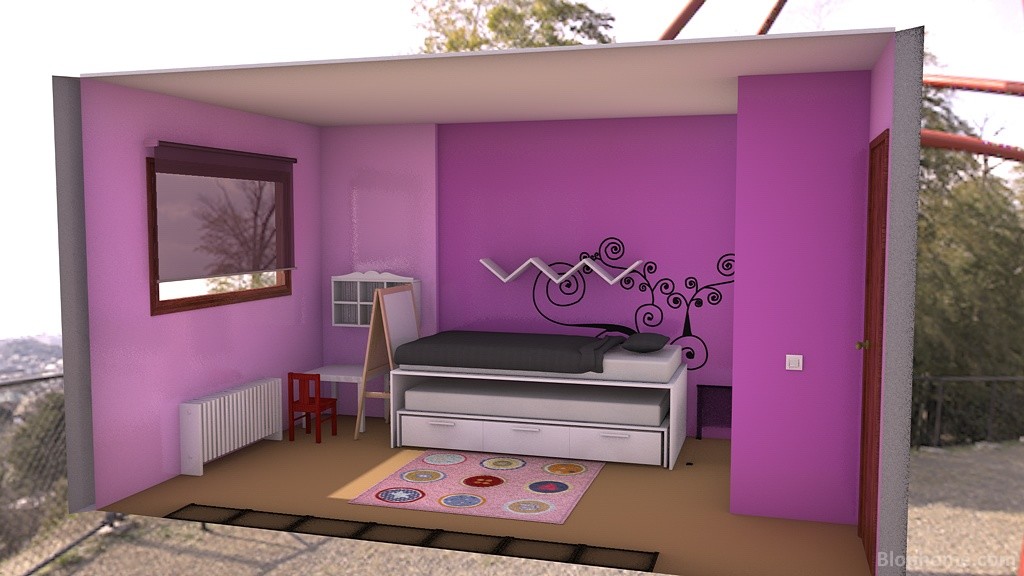 Habitación niña by damisu
