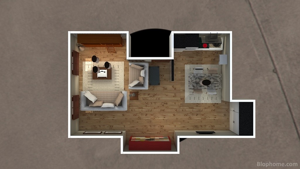 SALON-COCINA by universo