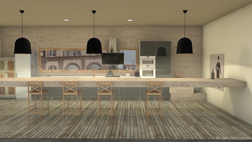 cocina àtico