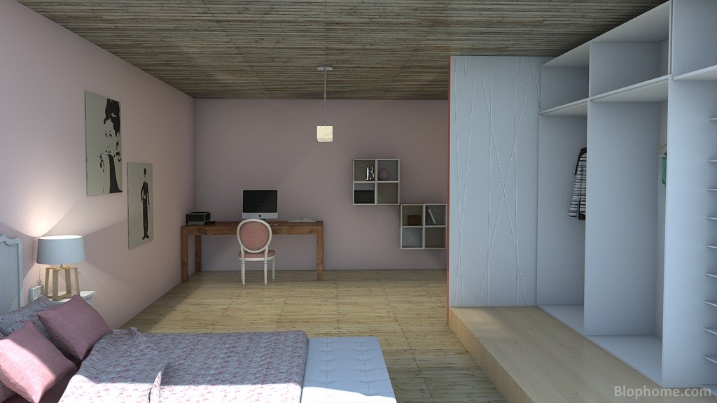 habitacion rosa - 1