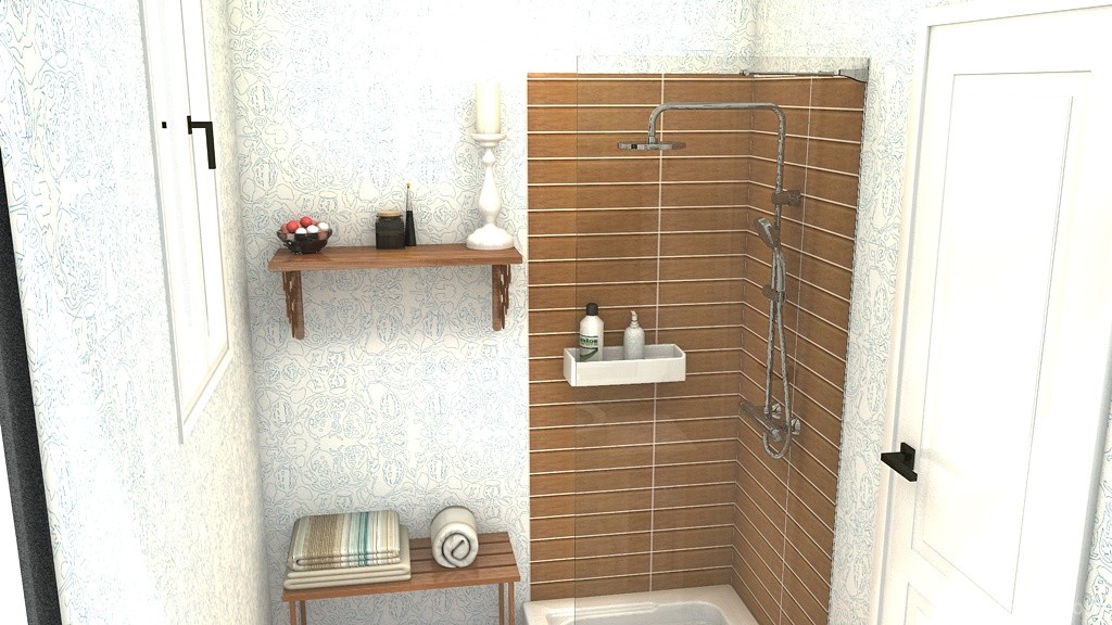 baño peq madera - 1