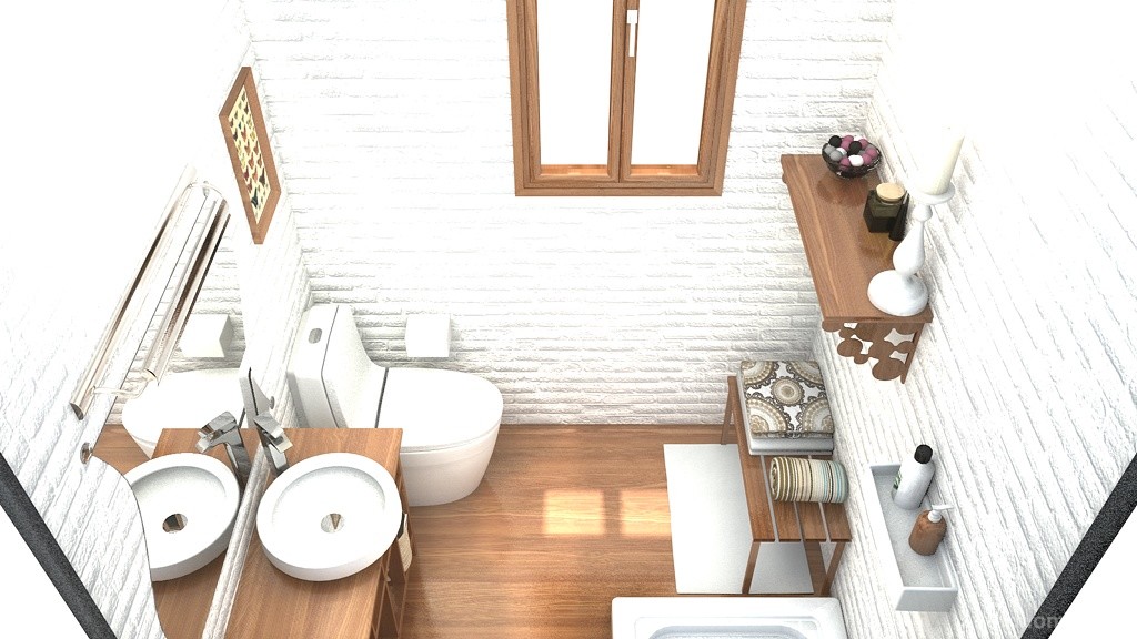 baño peq madera - 1