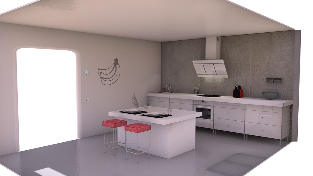 kitchen by lmarrerog