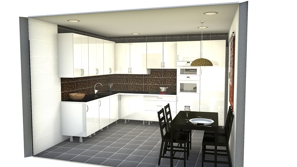 cocina blanco - 1