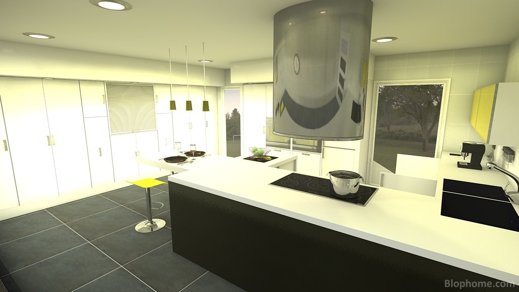cocina comedor by juanjoshy