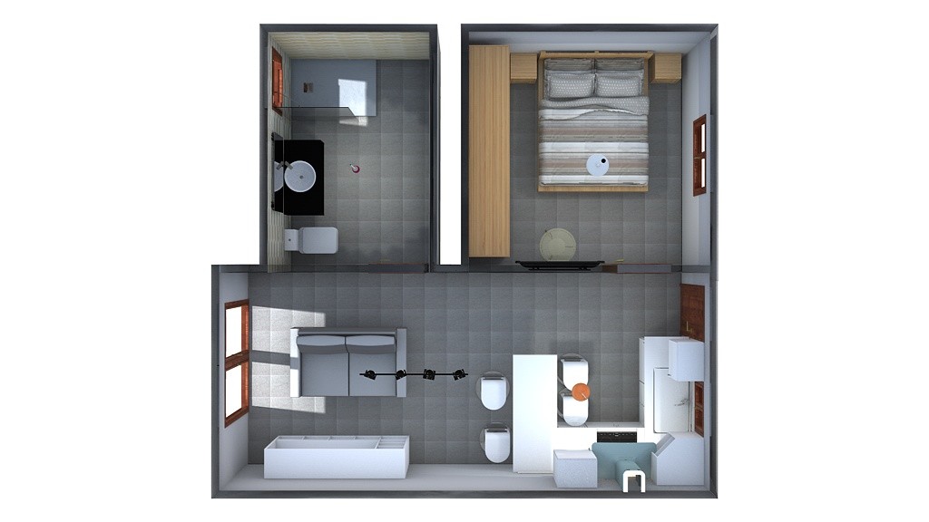 Apartamento tip - 1
