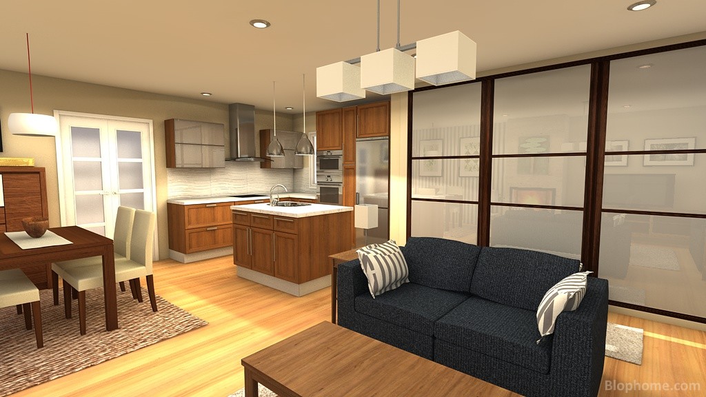Cocina salon
