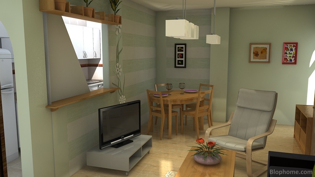 SALON Y COCINA - 9