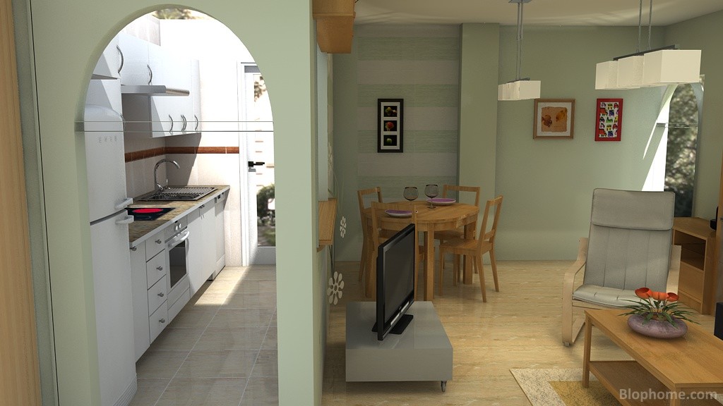 SALON Y COCINA - 10