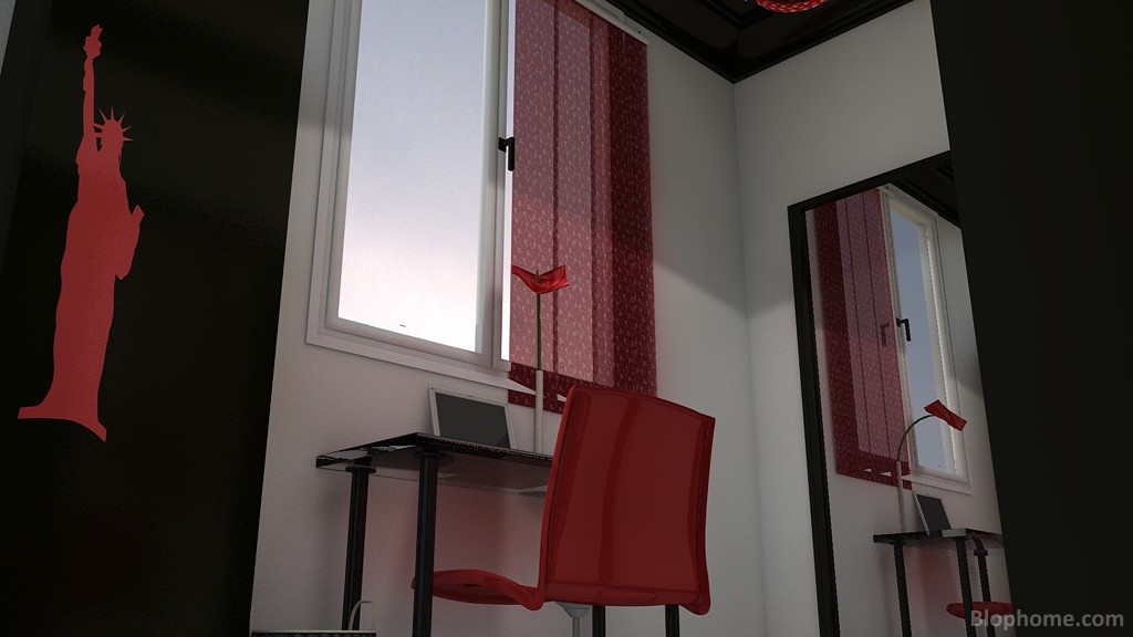negro y rojo - 2