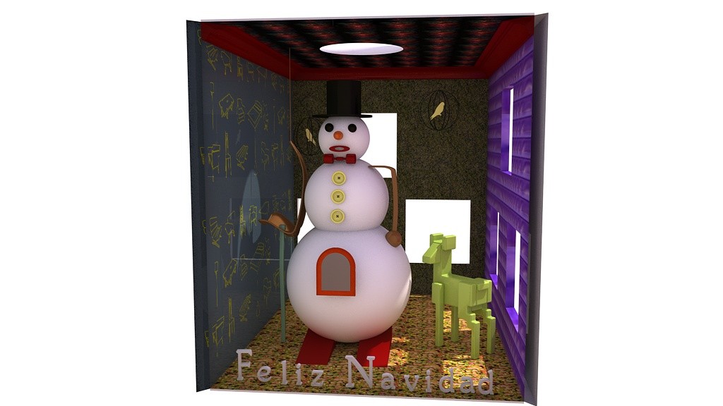 muñeco de nieve - 1