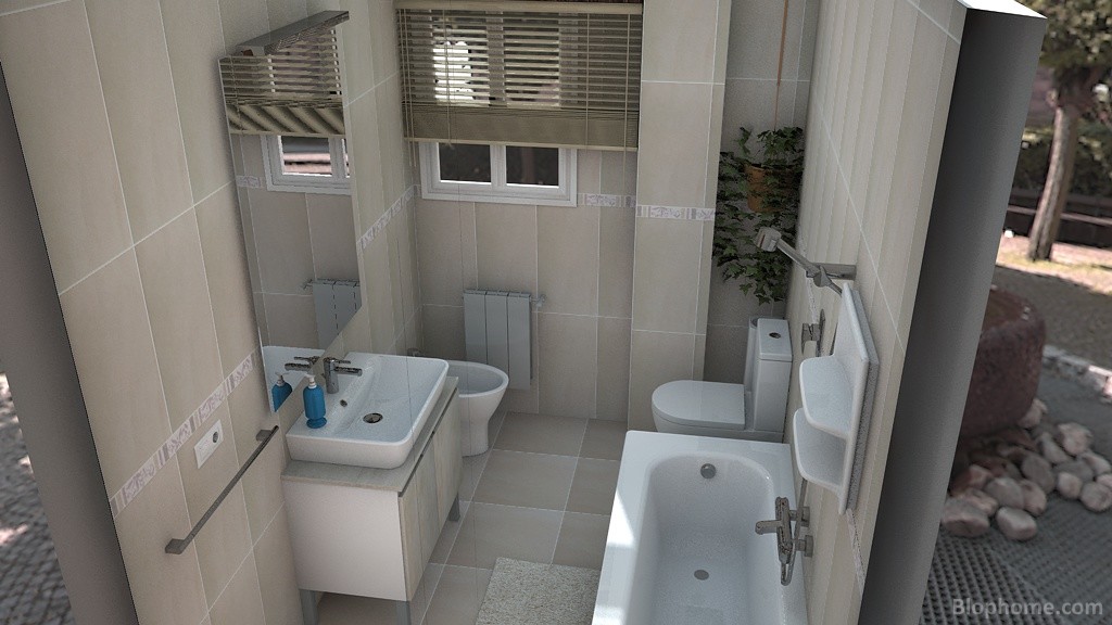 baño casa antes