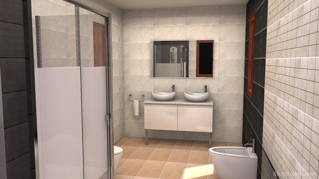 baño arriba AZU