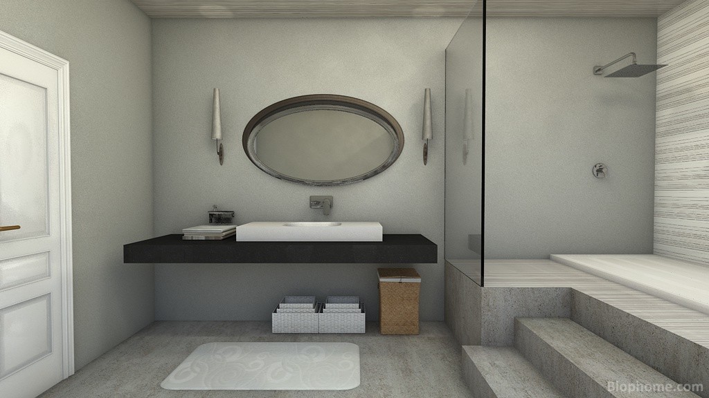 Baño Gris
