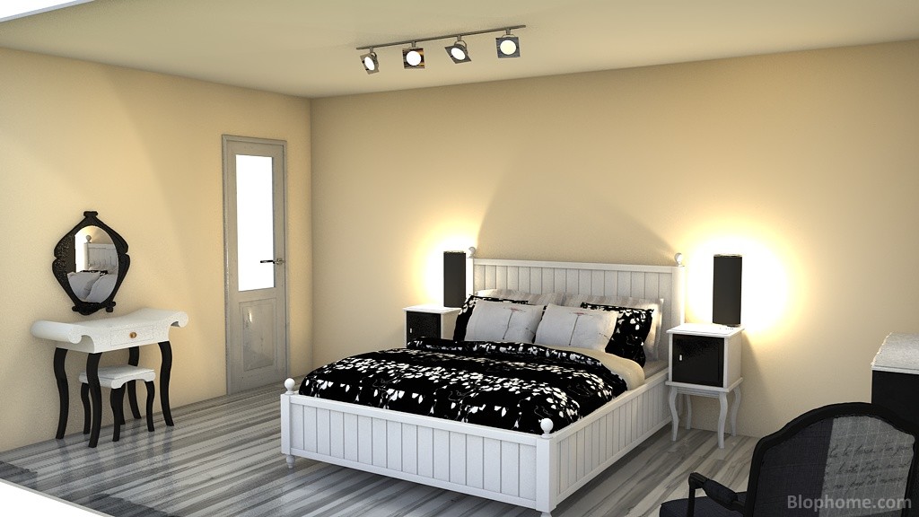 habitacion blan