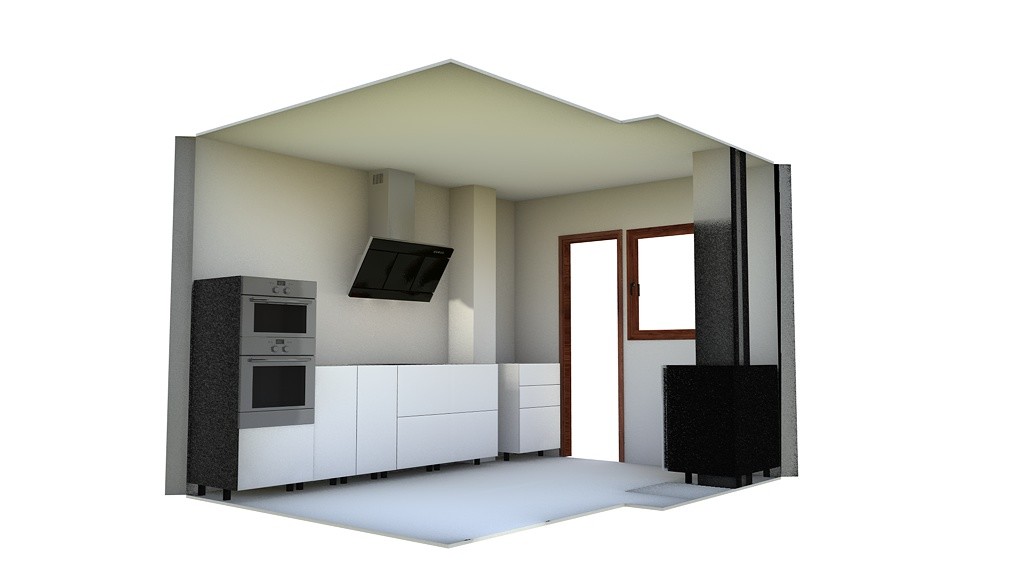 cocina recta
