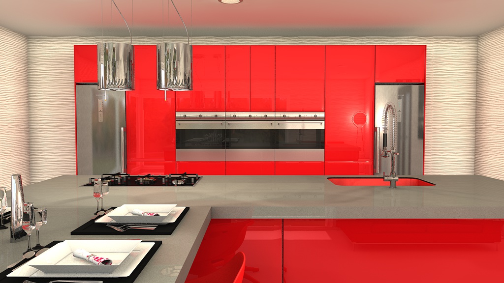 COCINA ROJA DEK
