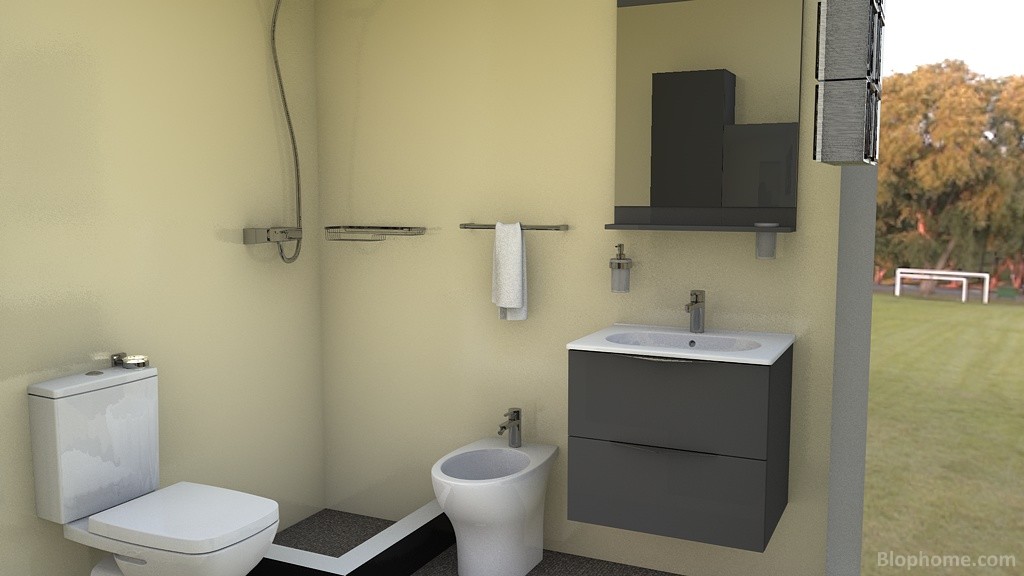 baño adelante