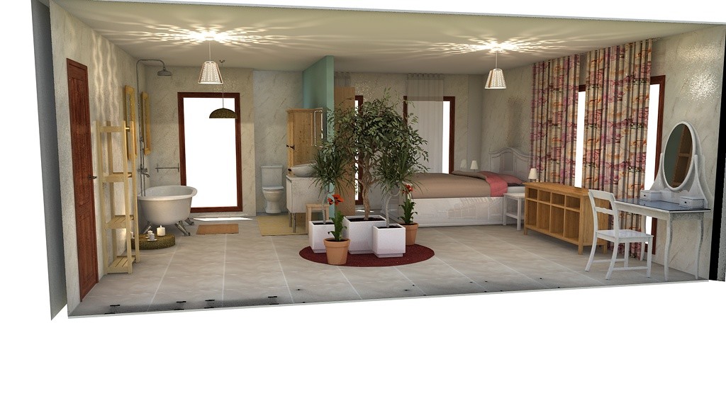DORMITORIO-BAÑO
