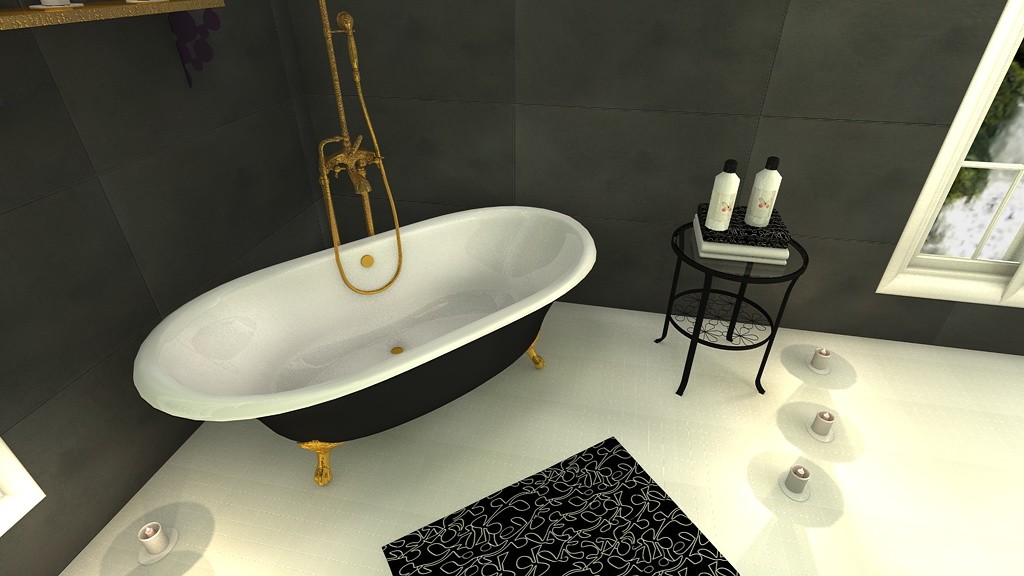 BAÑO LACA NEGRA