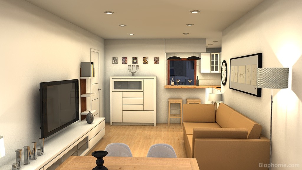 salon cocina