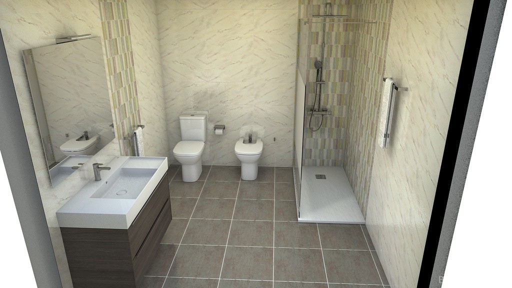baño de prueba