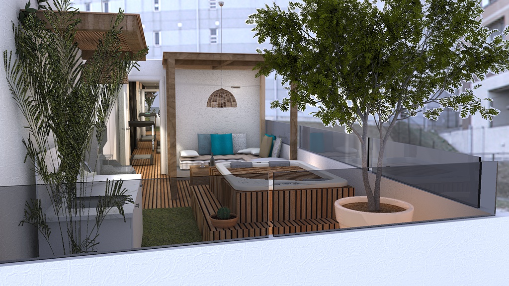 TERRAZA Y GYM