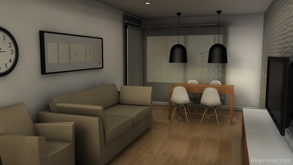 salon cocina