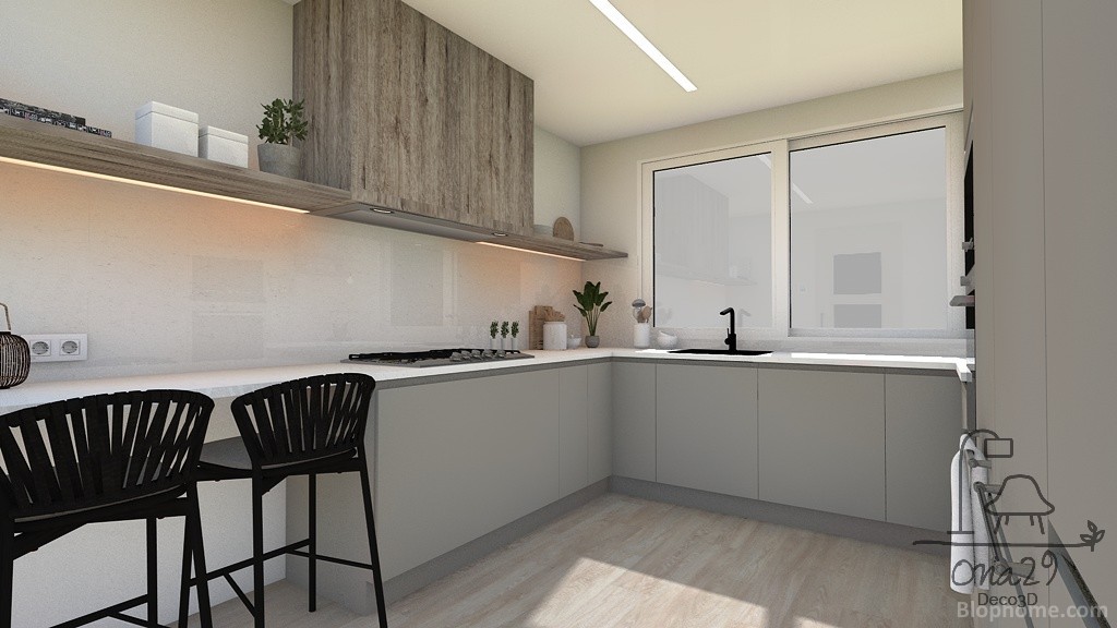 Cocina en U