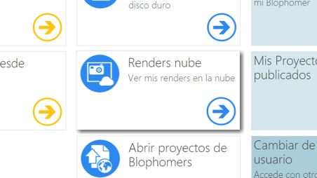 Projects and renders in the cloud
