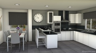 Cocina gris - 2