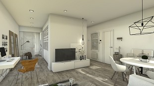 Piso 60m2 - 1