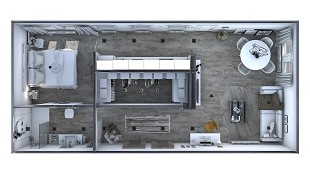 Piso 60m2 - 2