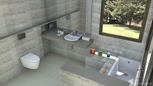 baño marmol 2 - 3