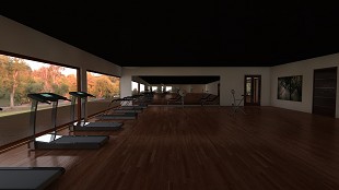 centro deportiv by Interiores Málaga