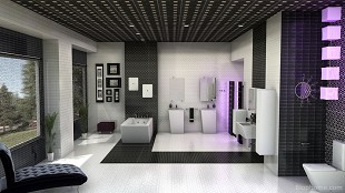 baño negro by fjmsaria