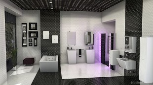 baño negro - 3