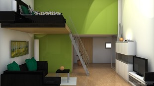 Salon_Dormitorio by Suddenly