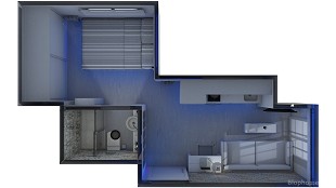 luces led azuls - 3