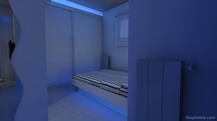 luces led azuls - 10