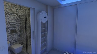 luces led azuls - 12