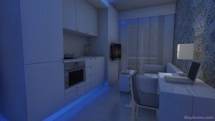 luces led azuls - 14
