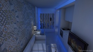 luces led azuls - 15